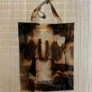Burberry Brown Transparent Tote Bag